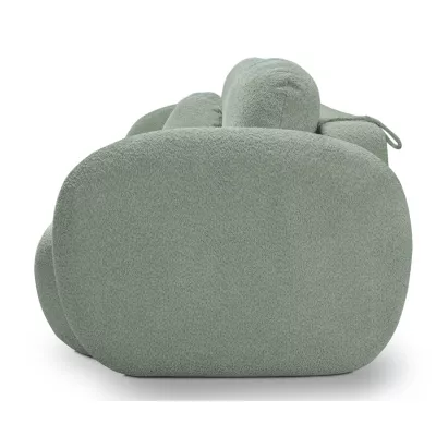 Zweisitzer-Sofa COBOURG mit Stauraum – Dunkelmint