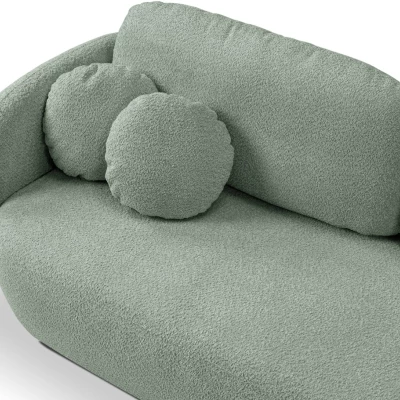 Zweisitzer-Sofa COBOURG mit Stauraum – Dunkelmint