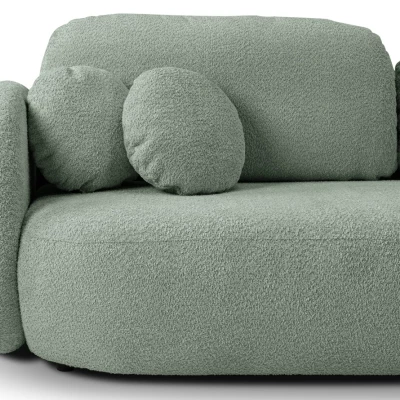 Zweisitzer-Sofa COBOURG mit Stauraum – Dunkelmint