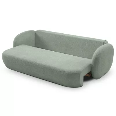 Zweisitzer-Sofa COBOURG mit Stauraum – Dunkelmint