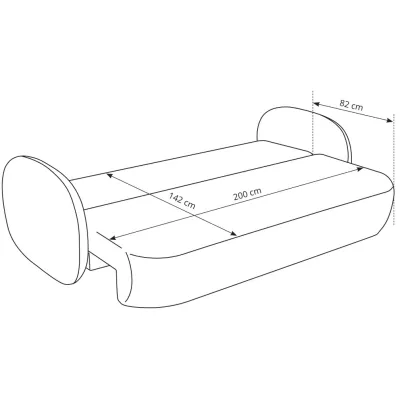 COBOURG Zweisitzer-Sofa mit Stauraum - Dunkelgrau 2