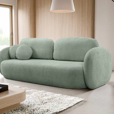 Zweisitzer-Sofa COBOURG mit Stauraum – Dunkelmint