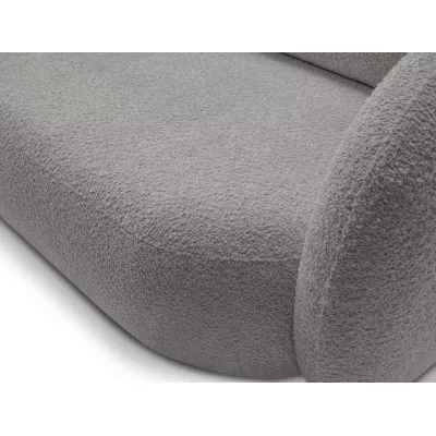 COBOURG Klappsofa, 2-Sitzer mit Stauraum – Stahlgrau