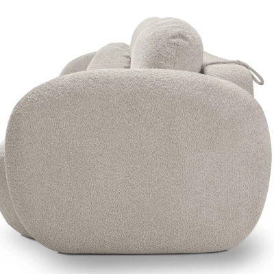 Zweisitzer-Sofa COBOURG mit Stauraum – grau