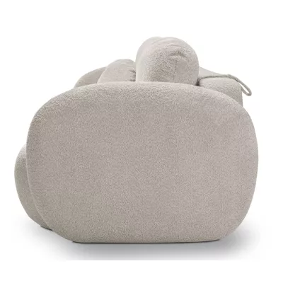 Zweisitzer-Sofa COBOURG mit Stauraum – grau