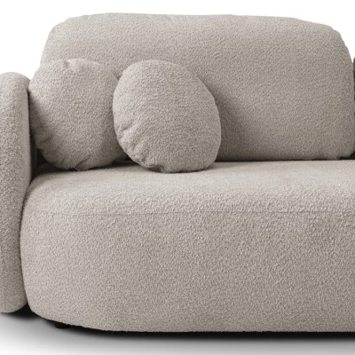 Zweisitzer-Sofa COBOURG mit Stauraum – grau