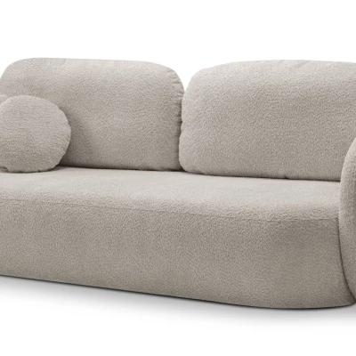 Zweisitzer-Sofa COBOURG mit Stauraum – grau