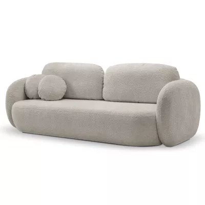 Zweisitzer-Sofa COBOURG mit Stauraum – grau