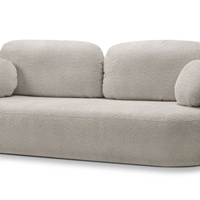 Zweisitzer-Sofa COBOURG mit Stauraum – grau