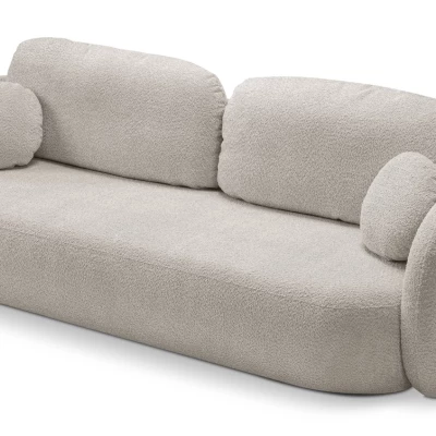 Zweisitzer-Sofa COBOURG mit Stauraum – grau