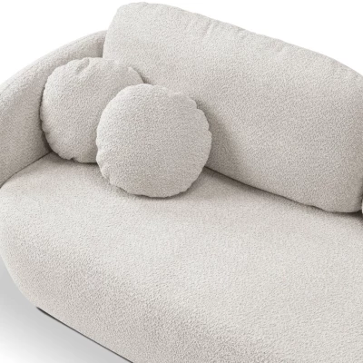 COBOURG Zweisitzer-Sofa mit Stauraum - hellgrau 1