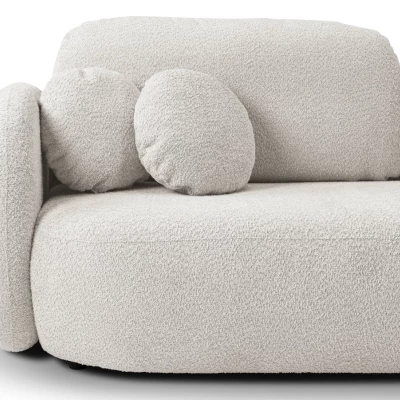 COBOURG Zweisitzer-Sofa mit Stauraum - hellgrau 1