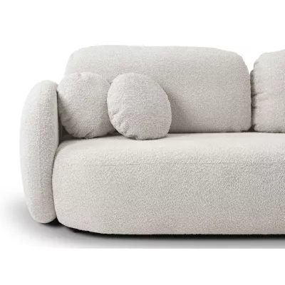 COBOURG Zweisitzer-Sofa mit Stauraum - hellgrau 1