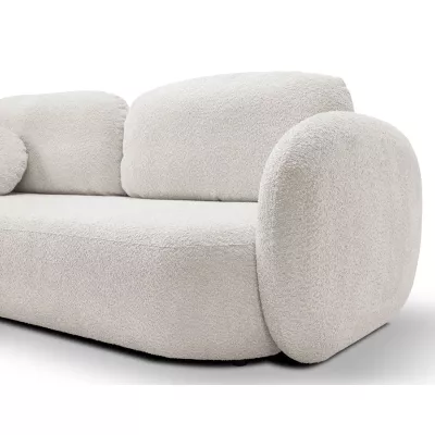 COBOURG Zweisitzer-Sofa mit Stauraum - hellgrau 1