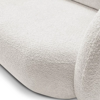 COBOURG Zweisitzer-Sofa mit Stauraum - hellgrau 1