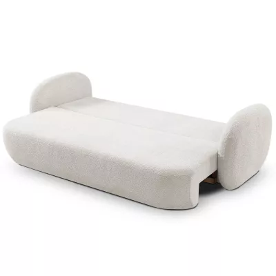 COBOURG Zweisitzer-Sofa mit Stauraum - hellgrau 1