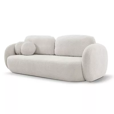 COBOURG Zweisitzer-Sofa mit Stauraum - hellgrau 1