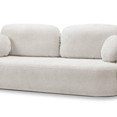 COBOURG Zweisitzer-Sofa mit Stauraum - hellgrau 1
