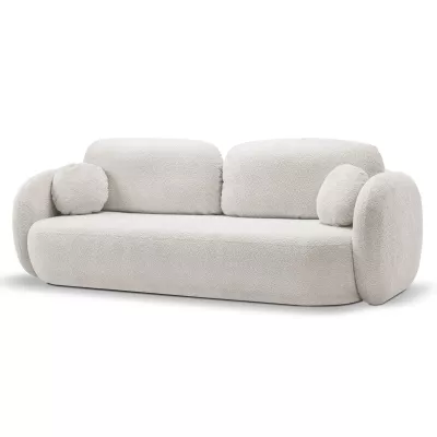 COBOURG Zweisitzer-Sofa mit Stauraum - hellgrau 1