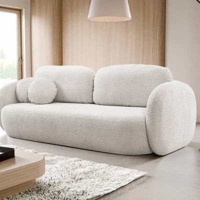 COBOURG Zweisitzer-Sofa mit Stauraum - hellgrau 1