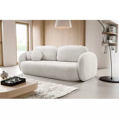 COBOURG Zweisitzer-Sofa mit Stauraum - hellgrau 1