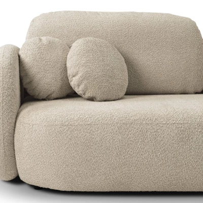 Zweisitzer-Sofa COBOURG mit Stauraum – hellbeige