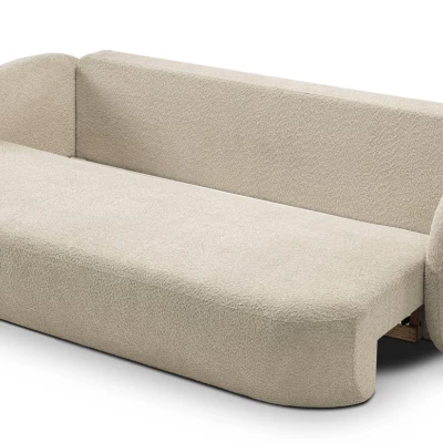 Zweisitzer-Sofa COBOURG mit Stauraum – hellbeige