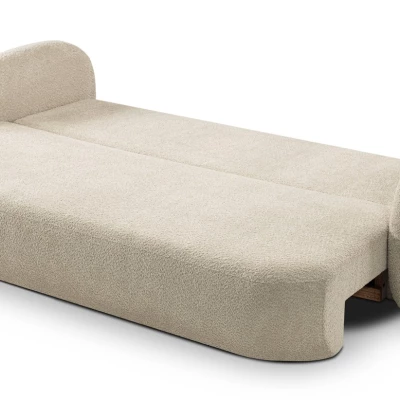 Zweisitzer-Sofa COBOURG mit Stauraum – hellbeige
