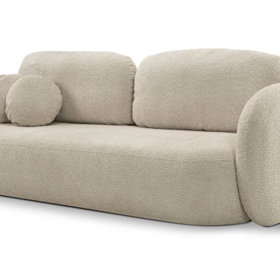 Zweisitzer-Sofa COBOURG mit Stauraum – hellbeige
