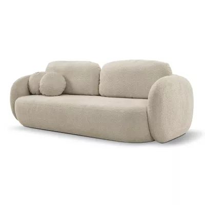 Zweisitzer-Sofa COBOURG mit Stauraum – hellbeige