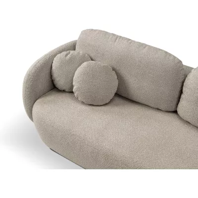 Zweisitzer-Sofa COBOURG mit Stauraum – beige
