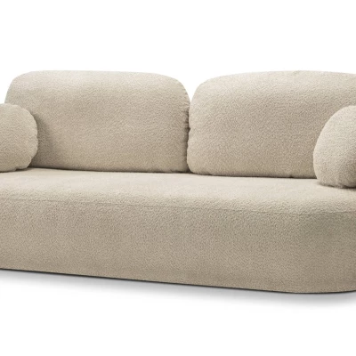 Zweisitzer-Sofa COBOURG mit Stauraum – hellbeige