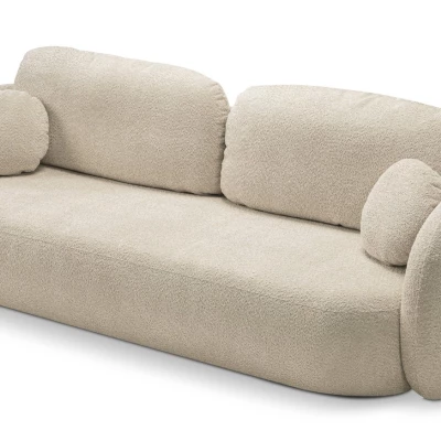 Zweisitzer-Sofa COBOURG mit Stauraum – hellbeige