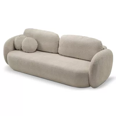Zweisitzer-Sofa COBOURG mit Stauraum – beige