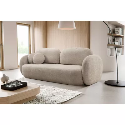 Zweisitzer-Sofa COBOURG mit Stauraum – beige