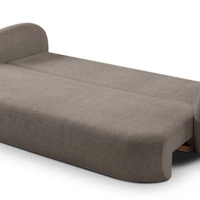 COBOURG Klappsofa, 2-Sitzer mit Stauraum – olivgrau