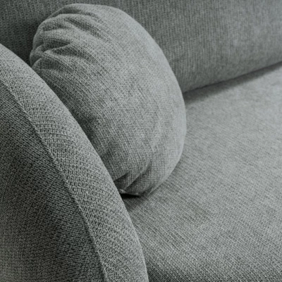 COBOURG Zweisitzer-Sofa mit Stauraum - Dunkelgrau 1