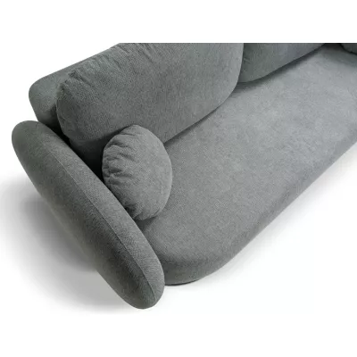 COBOURG Zweisitzer-Sofa mit Stauraum - Dunkelgrau 1