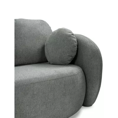 COBOURG Zweisitzer-Sofa mit Stauraum - Dunkelgrau 1