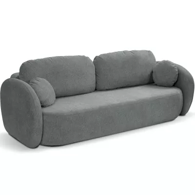COBOURG Zweisitzer-Sofa mit Stauraum - Dunkelgrau 1