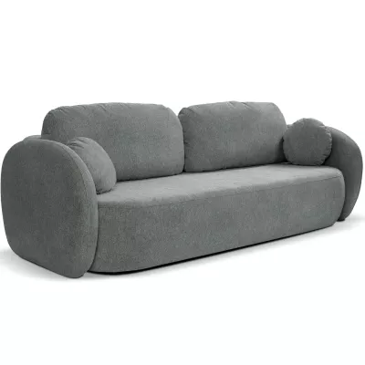 COBOURG Zweisitzer-Sofa mit Stauraum - Dunkelgrau 1