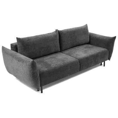 Schlafsofa mit Stauraum BANFF - Graphit