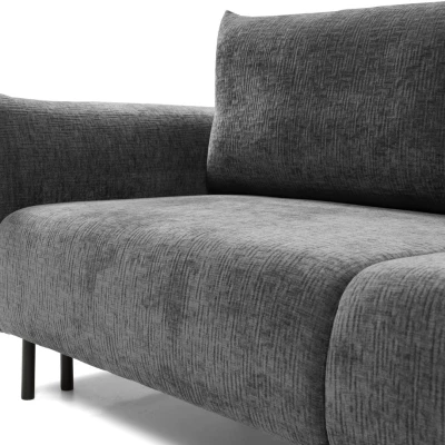 Schlafsofa mit Stauraum BANFF - Graphit