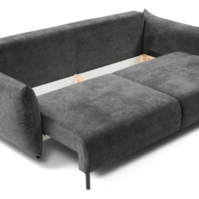 Schlafsofa mit Stauraum BANFF - Graphit