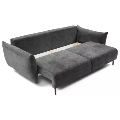 Schlafsofa mit Stauraum BANFF - Graphit