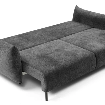 Schlafsofa mit Stauraum BANFF - Graphit