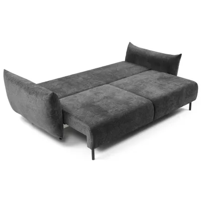Schlafsofa mit Stauraum BANFF - Graphit