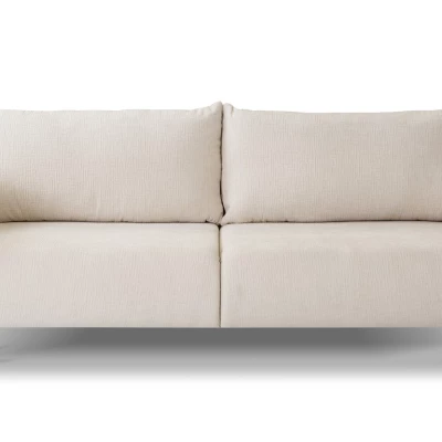 Schlafsofa mit Stauraum BANFF – Hellbeige