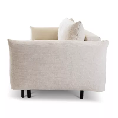 Schlafsofa mit Stauraum BANFF – Hellbeige