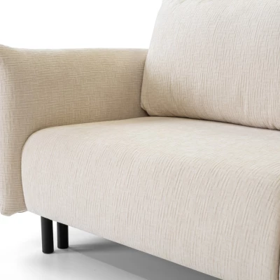 Schlafsofa mit Stauraum BANFF – Hellbeige